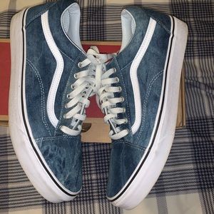 Vans old skool denim size 10.5